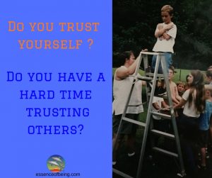 Do you have a hard time trusting
